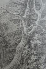 aquarel bomen in bos aan water, Honig 1820 omg. Favenraad, Verzenden