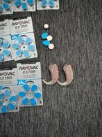 Gehoorapparaat + Batterijen - Rayovac Extra 675, Ophalen of Verzenden, Gebruikt, Overige typen