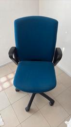 Bureaustoel, Ophalen, Zo goed als nieuw, Blauw