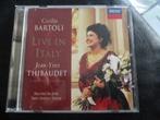 Cecilia Bartoli Live in Italy cd Jean-Yves Thibaut  DECCA, Ophalen of Verzenden, Vocaal