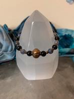 Tanzaniet zonnesteen zwart magie geluk power uniek, Met edelsteen, Blauw, Nieuw, Ophalen of Verzenden