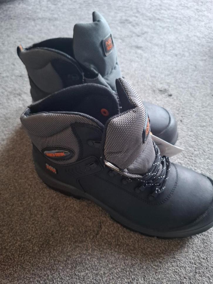 No Risk Blackrock Hoog S3 Zwart Werkschoenen maat 44 nieuw, Tuin en Terras, Werkkleding, Nieuw, Heren, Schoenen, Ophalen of Verzenden