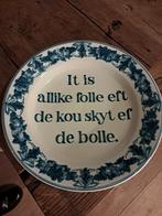 Wandbord, Ophalen of Verzenden