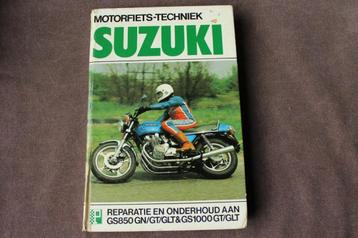 Suzuki GS850 GS1000 GT GLT werkplaatsboek GS 1000 850 beschikbaar voor biedingen