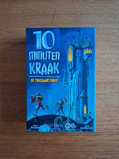 10 Minuten Kraak: De Tovenaarstoren, Hobby en Vrije tijd, Gezelschapsspellen | Bordspellen, Zo goed als nieuw, Een of twee spelers