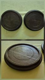 Twee houten Onderzetters / Display Stands - 17,8 cm, Huis en Inrichting, Ophalen of Verzenden, Gebruikt, Pot of Pan