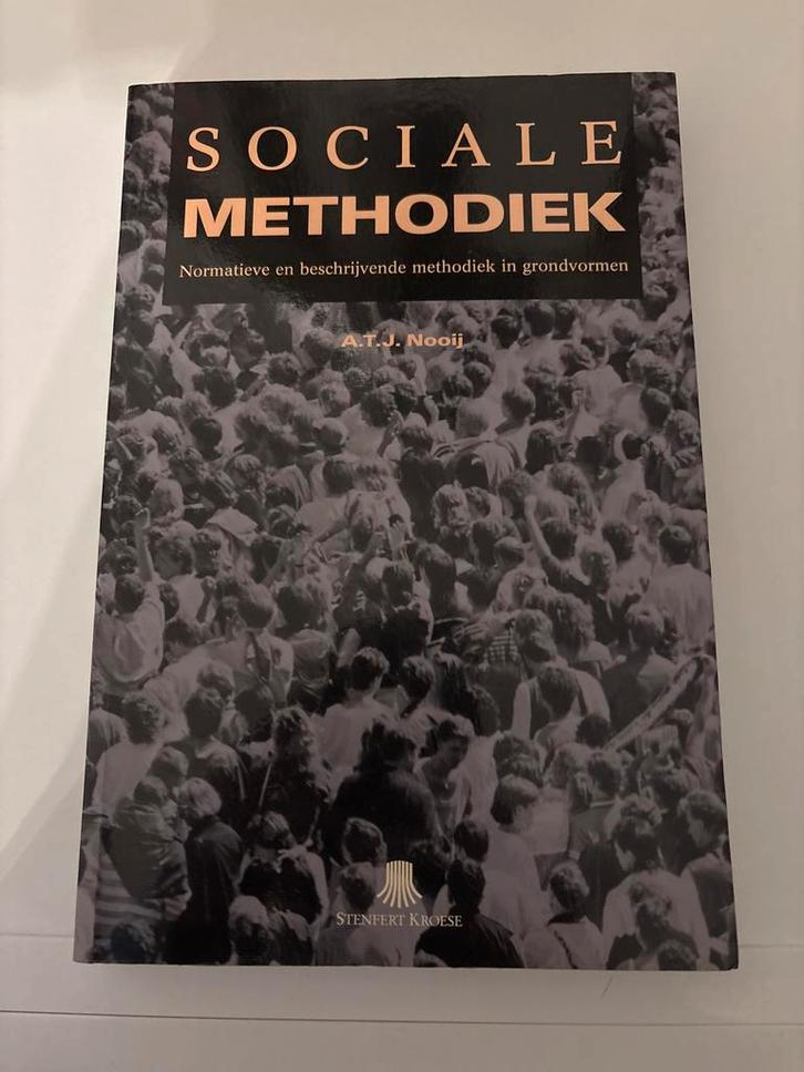 Sociale Methodiek - A.T.J. Nooij, Boeken, Studieboeken en Cursussen, Gelezen, HBO, Alpha, Ophalen of Verzenden
