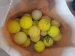20 gebruikte tennisballen, Sport en Fitness, Tennis, Overige merken, Gebruikt, Ballen, L00