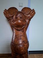 Mickey Mouse houten beeld oud, Ophalen