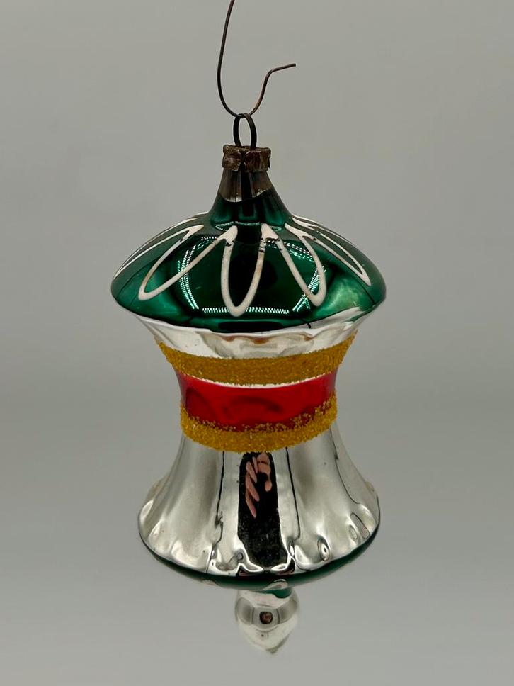 Oude kerstbal klokhuis appel, Diversen, Kerst, Gebruikt, Ophalen of Verzenden