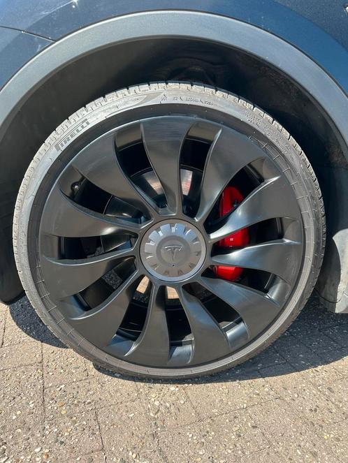 255/35/R21 Pirelli P Zero - voorband Tesla Y Performance, Auto diversen, Autosport-onderdelen, Gebruikt, Ophalen of Verzenden