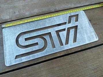 Subaru STI bordje alluminium 5MM beschikbaar voor biedingen