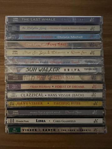 New Age / Meditatie / Spiritualiteit muziek (14 stuks) beschikbaar voor biedingen