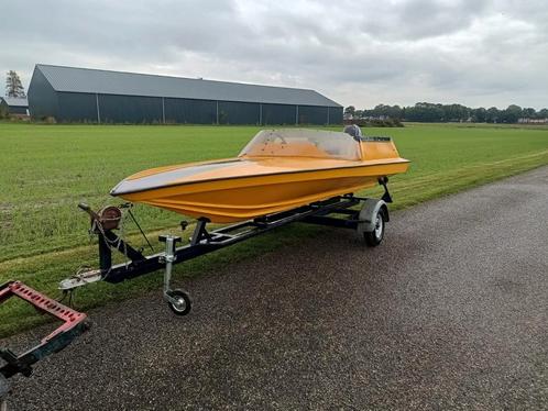 Piranha bagheere 3.60 boot met 9.9 pk 4 takt hidea motor, Watersport en Boten, Vis- en Consoleboten, Zo goed als nieuw, Ophalen