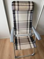 Tuin/camping verstelbare stoel, Caravans en Kamperen, Ophalen, Campingstoel