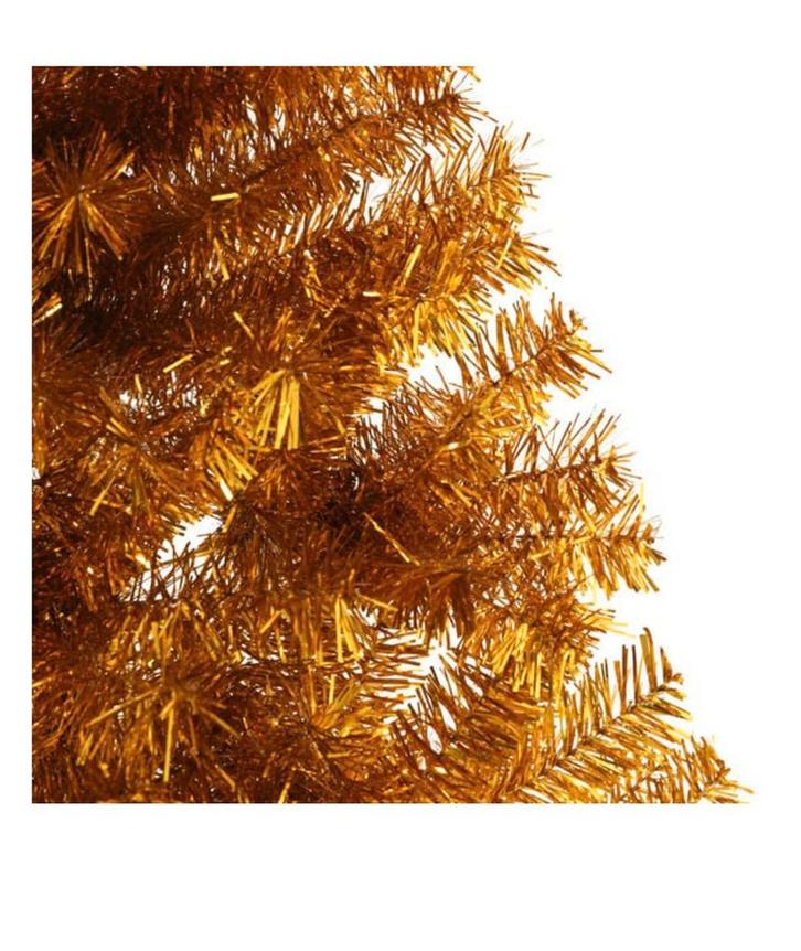 Gouden half kerstboom, Diversen, Kerst, Nieuw, Ophalen of Verzenden