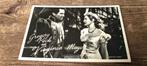 Oude Filmpostkaart Gregory Peck & Virginia Mayo, Ophalen of Verzenden, 1940 tot 1960