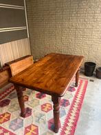 Antiek Houten Bureau met Karakter, Antiek en Kunst, Ophalen of Verzenden