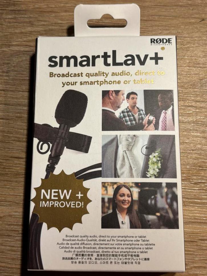 Rode smartLav+ Microfoon - Nieuwstaat!, Muziek en Instrumenten, Microfoons, Zo goed als nieuw, Overige typen, Ophalen of Verzenden