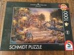 Schmidt Thomas Kinkade Puzzel 1000  Premium Quality ZGAN!!, Hobby en Vrije tijd, Denksport en Puzzels, Ophalen of Verzenden, 500 t/m 1500 stukjes
