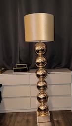 2 Rosé Gouden Bollampen Eric Kuster Stijl, Huis en Inrichting, Ophalen, Zo goed als nieuw, Metaal, 150 tot 200 cm