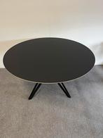 Ronde eettafel Fenix Nero Ingo 130cm, Huis en Inrichting, Tafels | Eettafels, Rond, Ophalen of Verzenden, Zo goed als nieuw, Info@betaalbaar-design.nl