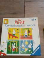 Nijntje my first puzzles, Ophalen of Verzenden, Minder dan 10 stukjes, Zo goed als nieuw, 6 maanden tot 2 jaar
