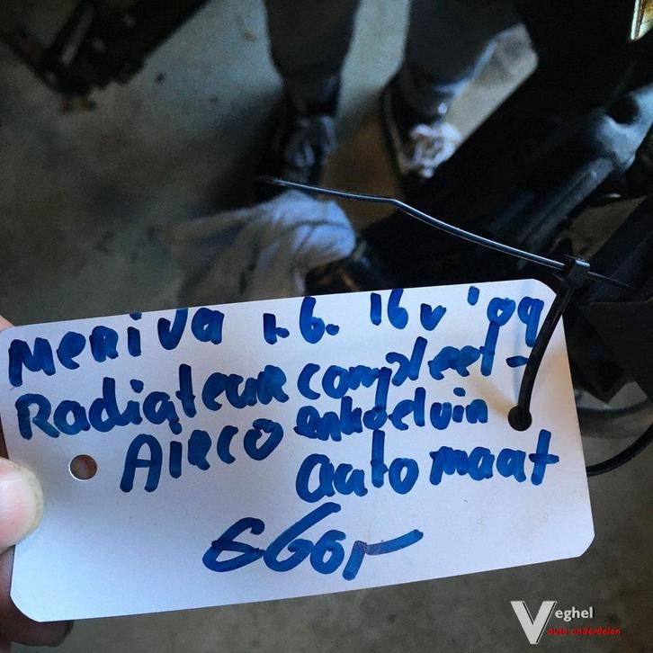 Opel Meriva 1.6 16v  automaat 2009 Radiateurpakket, Auto-onderdelen, Airco en Verwarming, Gebruikt, Ophalen