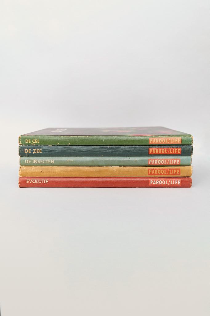 Vintage Informatieboeken Parool, Boeken, Natuur, Gelezen, Natuur algemeen, Ophalen of Verzenden