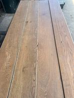 Eiken vloer 31 m2 lamelparket 19 cm breed 1,5 cm, Ophalen, Gebruikt, Vloerdelen of -planken, 10 m² of meer