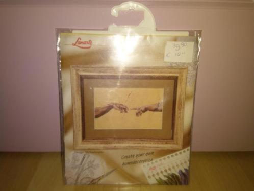 Borduurpakket schilderij *Nieuw*, Hobby en Vrije tijd, Borduren en Borduurmachines, Nieuw, Borduurpakket, Handborduren, Ophalen of Verzenden