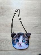 Leuk poezen tasje, Ophalen of Verzenden, Zo goed als nieuw, Overige kleuren, Schoudertasje