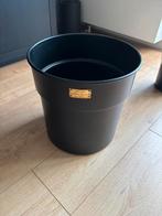 Riviera Maison bloempot zwart, Minder dan 30 cm, Rond, Ophalen of Verzenden, Zo goed als nieuw