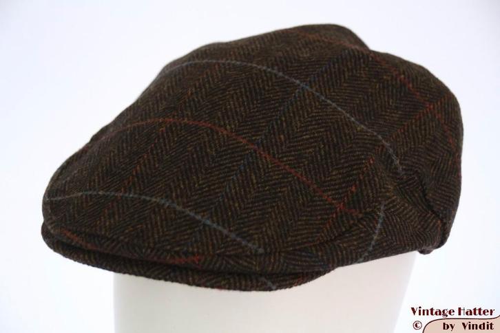 flatcap Platte pet Hawkins groen vissengraat 59 en 60 nieuw, Kleding | Heren, Hoeden en Petten, Nieuw, Pet, 60 cm (XL, 7½ inch) of meer