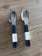 2 setjes Mepal Rosti bestek in retro blauw, Ophalen of Verzenden