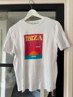 Mango T-shirt Ibiza - Maat L, Kleding | Dames, Wit, Maat 42/44 (L), Ophalen of Verzenden, Korte mouw