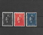 Nederland 1938, NVPH 310 t/m 312, Gestempeld., Verzenden, T/m 1940, Gestempeld
