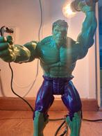 Upcycled Hasbro The increddible Hulk actionfigure lamp, Ophalen of Verzenden, Zo goed als nieuw, Minder dan 50 cm