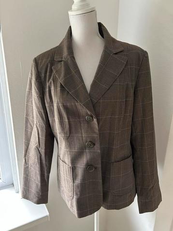Biaggini Blazer Bruin Ruit vintage look beschikbaar voor biedingen