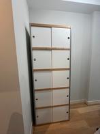 Hoge Kewlox kast met schuifdeurtjes, Huis en Inrichting, Ophalen, Zo goed als nieuw