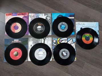 80's classics sigles (7 stuks) beschikbaar voor biedingen
