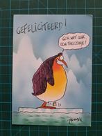 ansichtkaart a207) Humor leuk een theezakje *get. T.v.Driel, Verzamelen, Ophalen of Verzenden, 1980 tot heden, Gelopen, Overige thema's