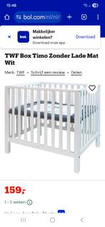 Twf box, Ophalen, Zo goed als nieuw, Rechthoekig, In hoogte verstelbaar