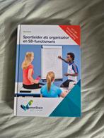 Sportleider SB functionaris sport en bewegen, Boeken, Ophalen of Verzenden, Zo goed als nieuw, Overige niveaus, Overige vakken