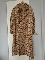 Zomer trenchcoat met pantermotief, Ophalen of Verzenden, Zo goed als nieuw, Maat 38/40 (M), Overige kleuren