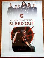 Te koop: 2 Within Temptation promo posters "Bleed Out", Verzamelen, Ophalen of Verzenden, A1 t/m A3, Film en Tv