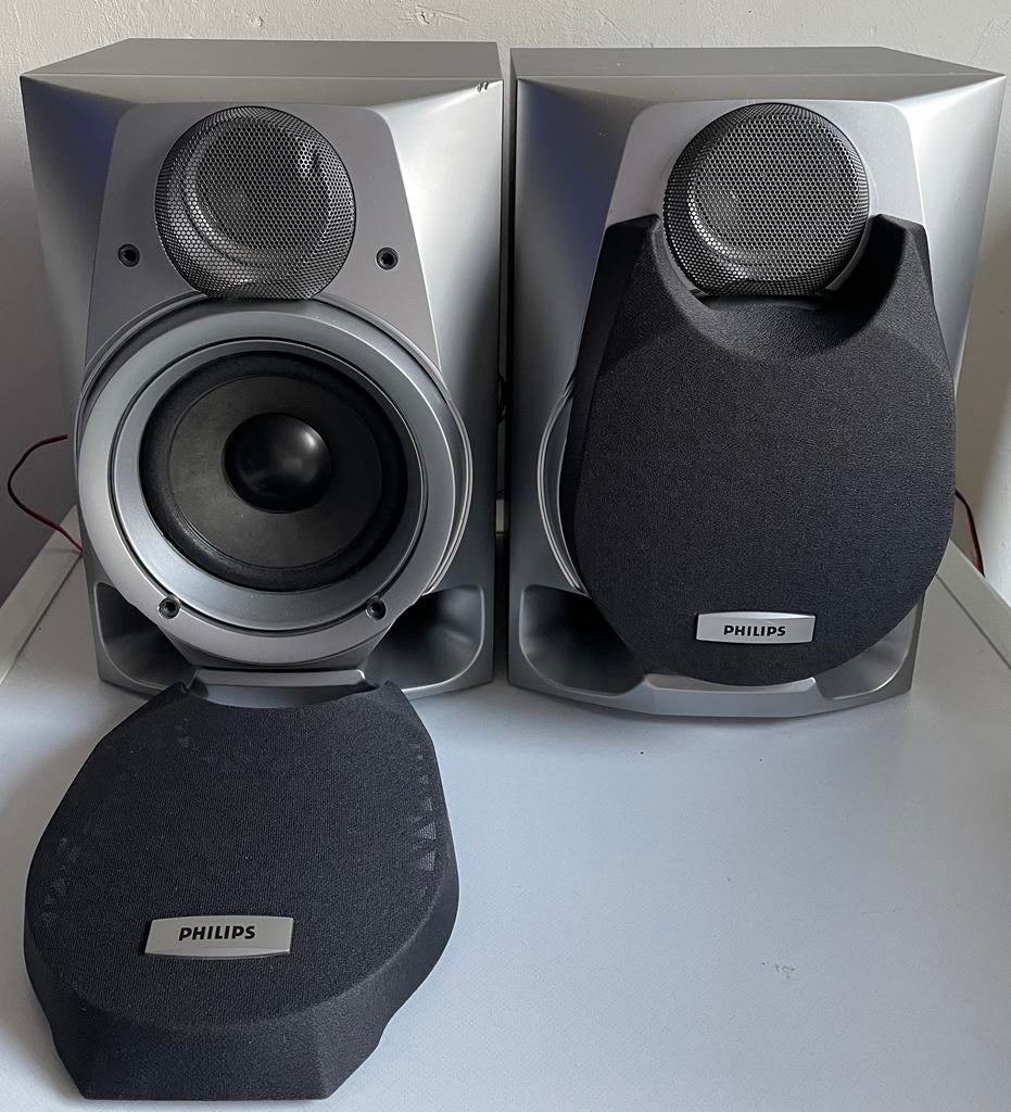 Philips FB 356 M Speakerset, Audio, Tv en Foto, Luidsprekers, Philips, Gebruikt, Ophalen of Verzenden, 60 tot 120 watt
