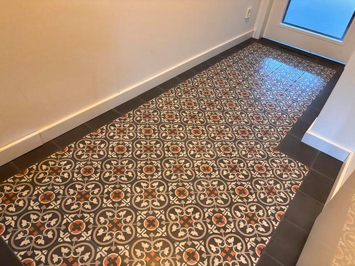 Portugese Cementtegels | 20x20x1.6 | Scherpe prijs | Nieuw!, Doe-het-zelf en Verbouw, Tegels, Zo goed als nieuw, Vloertegels, Keramiek