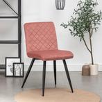 Eetkamerstoelen - Set van 5 Bastion-Rose, Huis en Inrichting, Stoelen, Ophalen, Nieuw, Metaal, Vijf, Zes of meer stoelen