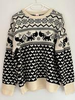 Takkie Kersttrui maat L zwart/wit Hema ZGAN, Zwart, Maat 42/44 (L), Ophalen of Verzenden, Zo goed als nieuw